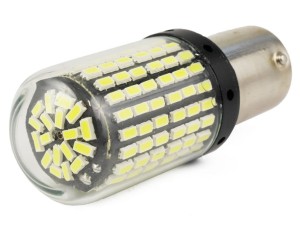 ŻARÓWKA SAM. LED BA15S 144 SMD 3014 P21W BA15S