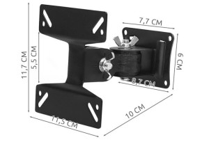 Uchwyt ścienny do telewizora - 14-26 cali