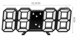 ZEGAR CYFROWY ŚCIENNY