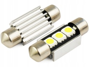Żarówka samochodowa LED C5W 3 SMD 5050 CAN B. 36mm