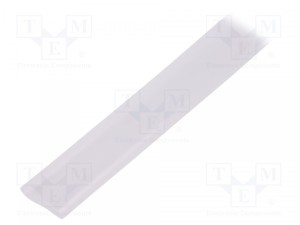 Rurka termokurczliwa ;2:1;12,7mm;1m;przezroczysta