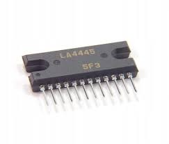 LA4445 AMPLIFIER 2x5.5W,3.5A,18V