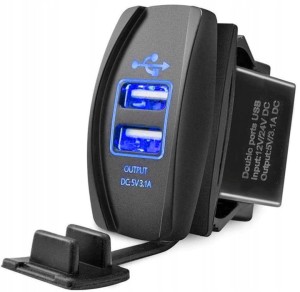 ŁADOWARKA USB 5V-3.1A PANEL
