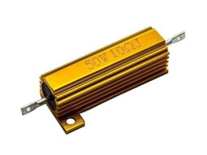 Rezystor 50W - 10 Ohm - w aluminiowej obudowie