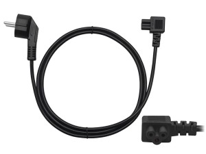 Przyłącz zasil.do laptopa-koniczy. 1,5m kąt