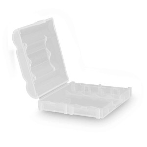 PUDEŁKO NA 4 AKUMULATORY AAA/R3 PLASTIC