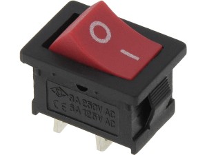 PRZEŁĄCZNIK MK102C KOŁYSKOWY CZERWONY