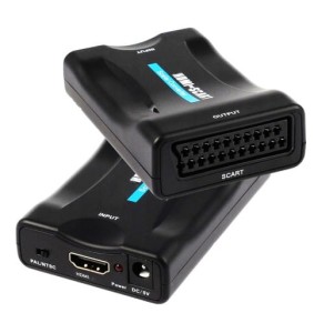 Konwerter HDMI EURO SCART Adapter Przejściówka