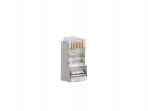 Wtyk RJ45 przelotowy FTP kat.5e  Lanberg