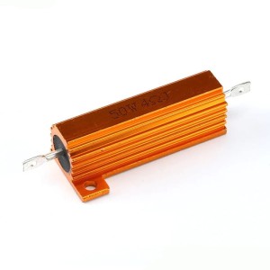 Rezystor 50W - 4 Ohm - w aluminiowej obudowie