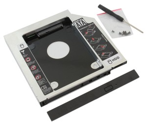 KIESZEŃ 2,5 HDD 12,7mm SATA ALU.