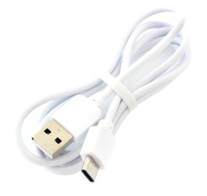 KABEL USB TYP-C 1M BIAŁY