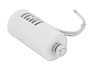 KONDENSATOR SILNIKOWY 12UF/450VAC Z PRZEWODAMI