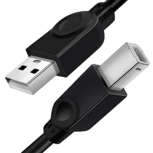 Kabel USB-A USB-B 5m do drukarki skanera filtrem