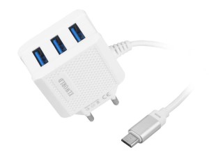 ŁADOWARKA SIECIOWA FAST CHARGING, WTYK MICRO USB,