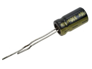 Kondensator Jamicon 330uF 16V