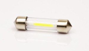 Żarówka samochodowa LED C5W COB 1W FILAMENT 42mm