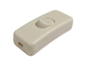 PRZEŁĄCZNIK MONTOWANY NA KABEL PK303 BIAŁY