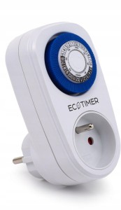 Programator czasowy timer włącz./wył. 24h EC-PT24