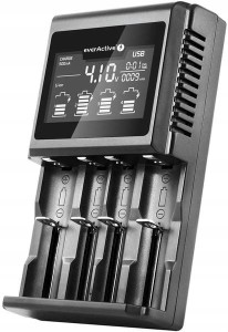 ŁADOWARKA EverActive UC-4000 Li-ion Ni-MH AA