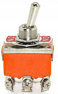 Przełącznik dźwigniowy Typ 1322 ON-OFF-ON