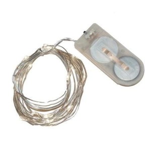 KOSZYK NA 2 BATERIE TYPU CR2032 + WYŁĄCZNIK CLEAR