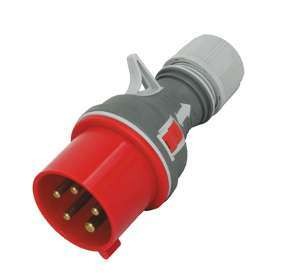 Wtyczka przenośne proste TWIST 3P+N+Z 16A 400V