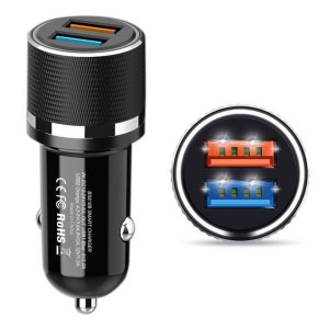 Ładowarka samochodowa VOOC 4.0 i 3.0 WC7W-BLACK
