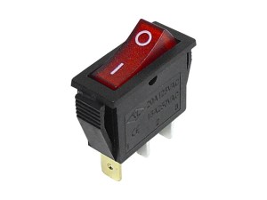 PRZEŁĄCZNIK MK 111 PODŚWIETLANY CZERWONY 230V