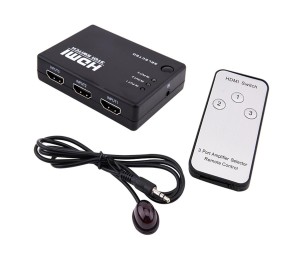 SWITCH HDMI FULL HD Z PILOTEM