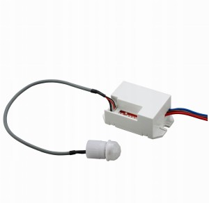 Czujnik ruchu wpuszczany do led IP20 12V DC 3m/6m