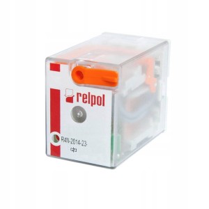 Przekaźnik przemysłowy 4P 24V DC IP40