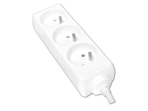 PRZEDŁUŻACZ SIECIOWY PS-370 3M, 3 GNIZADA Z UZIEM.