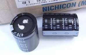Kondensator elektrolityczny 470uF 450V Nichicon