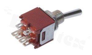Przełącznik dźwigniowy 2-pozycyjny 8,3×5,2mm