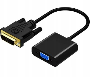 PRZEJŚCIÓWKA ADAPTER DVI DO VGA DSUB