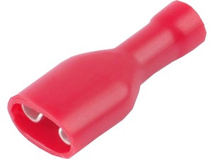 Konektor-601010 płaski żeński izolowany