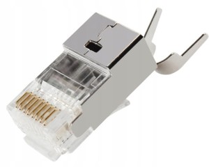 Wtyk RJ45 kat6 kat7 kat7 FTP (1,5mm żyła)