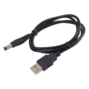 KABEL USB Z WTYKIEM 2.5/5.5 100CM