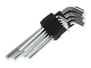 Zestaw kluczy imbusowych 2mm-10mm 9szt