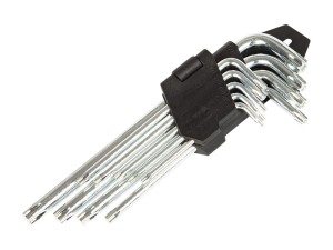 Zestaw kluczy imbusowych TORX 9szt