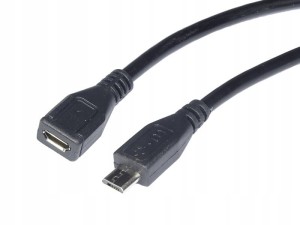Przedłużacz kabla micro USB wtyk na gniazdo 1,5m