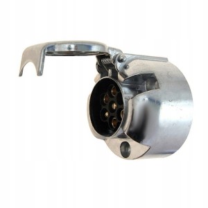 GNIAZDO PRZYCZEPY ALUMINIOWE 7 PIN
