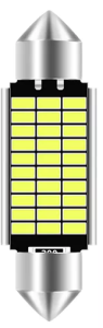 Żarówka samochodowa LED C5W 39mm biała zimna