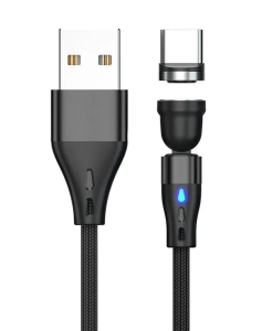 Kabel USB typu-c magnetyczny obracany