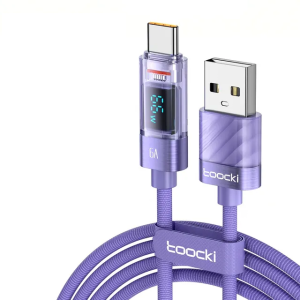 Kabel USB-C Toocki 1m QC