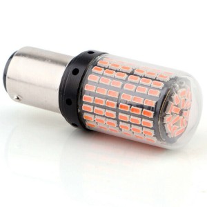 Żarówka samochodowa LED P21/5W Pomarańczowa