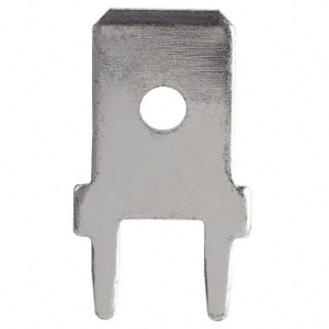 KONEKTOR SAMOCHODOWY MĘSKI 4.8MM PROSTY DO PCB