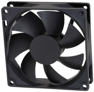 WENTYLATOR 12V 90X90X25 ŚLIZG 2 PRZEWOD