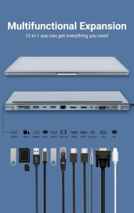 Stacja dokująca USB, potrójny Monitor z HDMI1.4